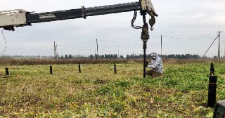 Установка винтовых свай Алексин цена от 3082 руб.